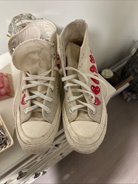 Converse X Comme des Garçons size 7.5